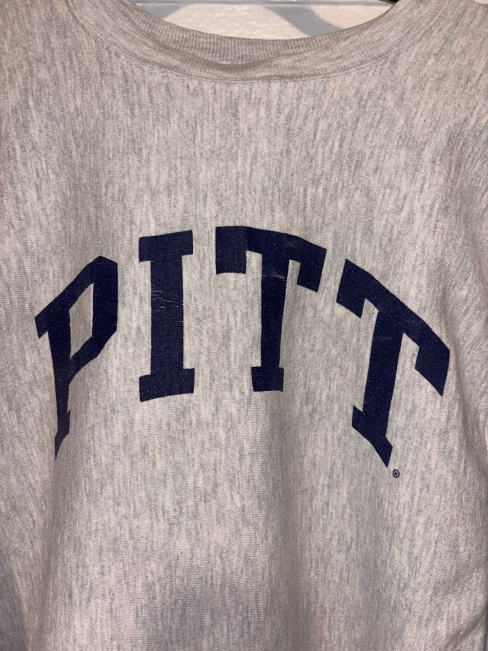 VINTAGE 90s Pitt Panthers Sweatshirt Mens XL Champion Reverse Weave University - Picture 3 of 7
